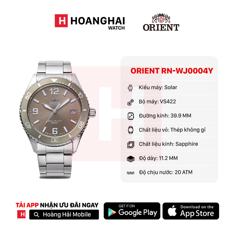 Đồng hồ pin Orient Mako 40 RN-WJ0004Y