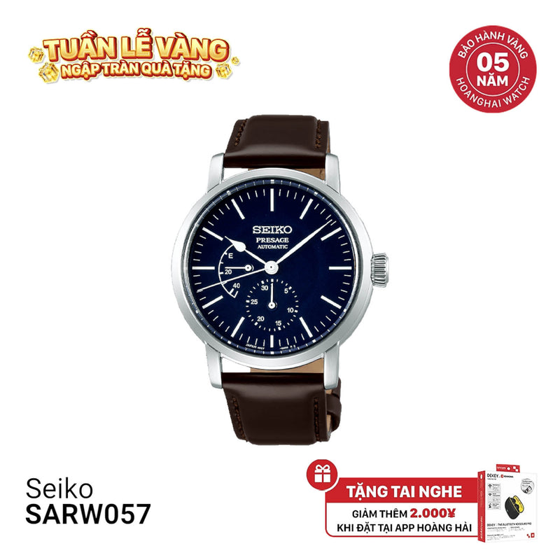 Đồng hồ cơ Seiko Presage Riki Steel Clock Series SARW057 - Nhận Order
