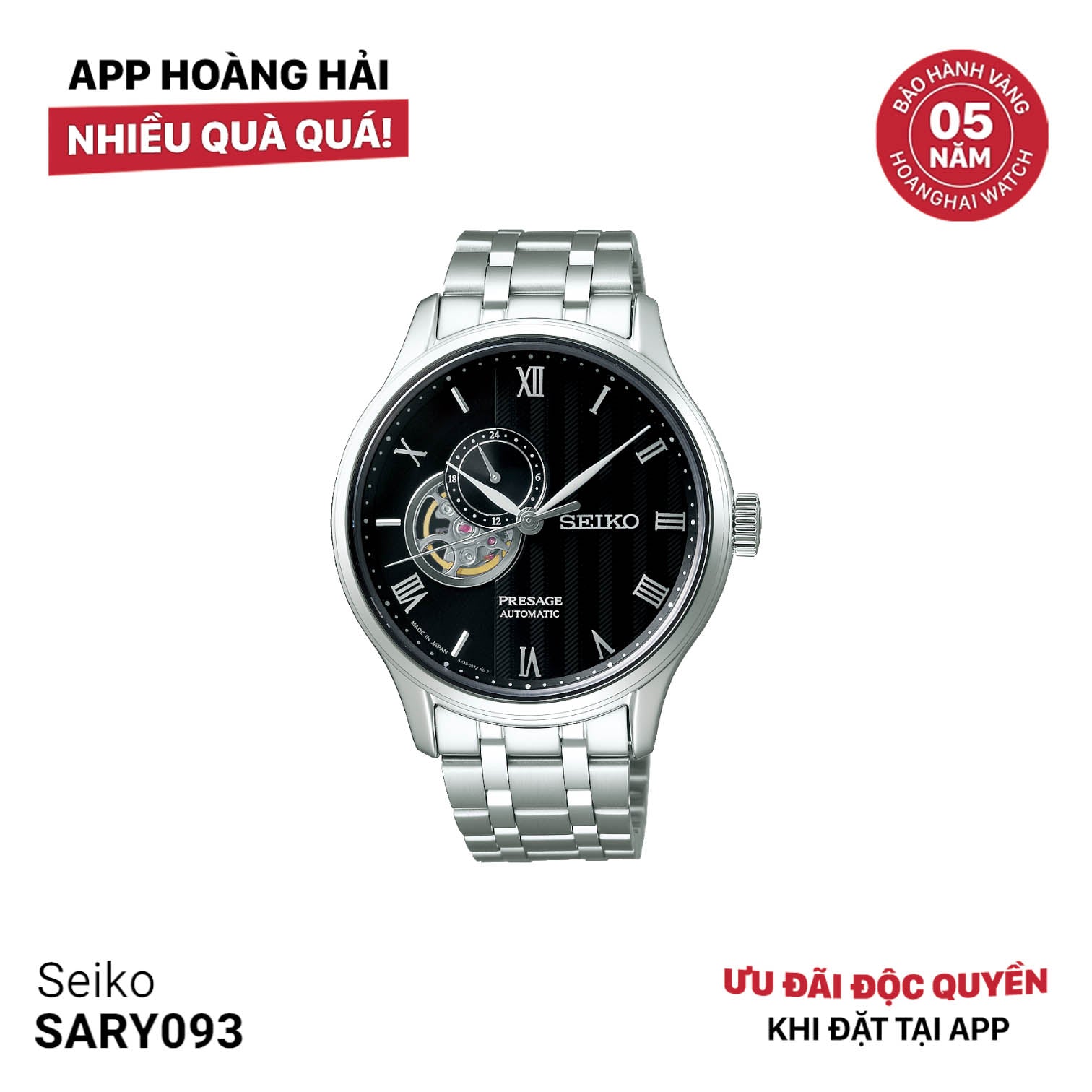 Đồng hồ cơ Seiko Presage Japanese Garden SARY093