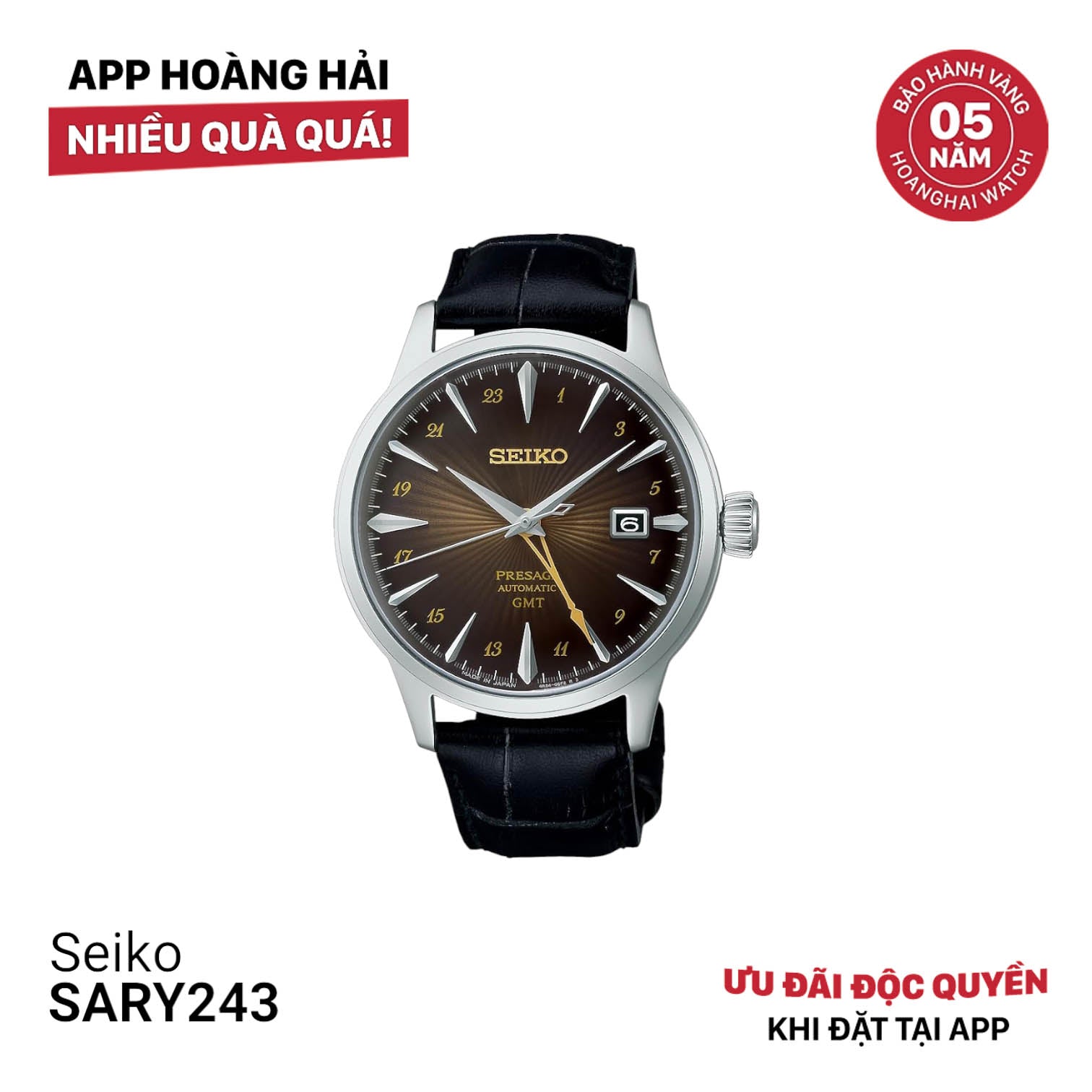 Đồng hồ cơ Seiko Pressage Cocktail Time SARY243