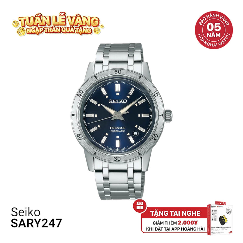 Đồng hồ cơ Seiko Pressage Style60's SARY247