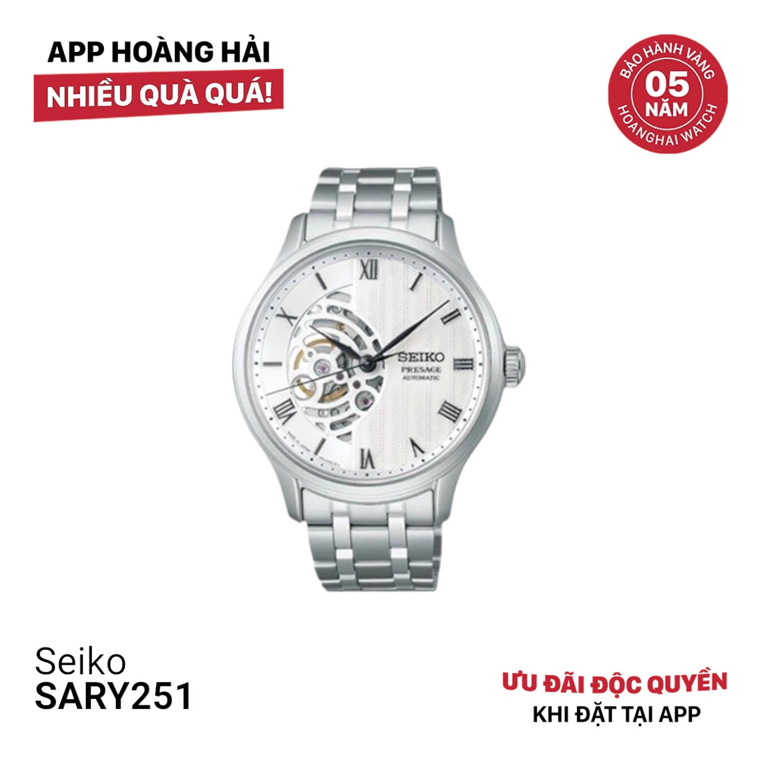 Đồng hồ cơ Seiko Pressage Japanese Garden SARY251