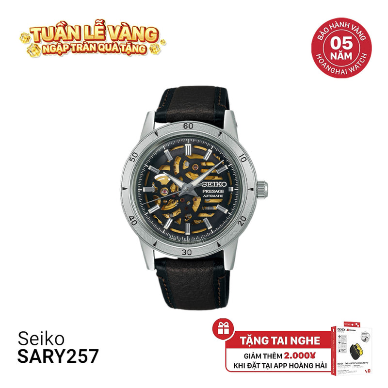 Đồng hồ cơ Seiko Pressage Style60's SARY257 - Nhận Order