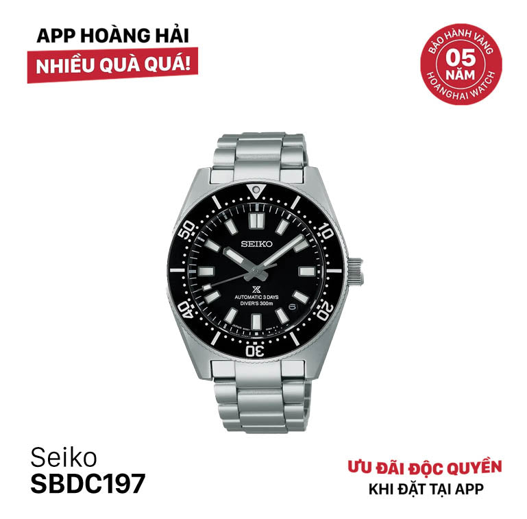 Đồng hồ cơ Seiko Prospex Diver Scuba SBDC197 - Nhận Order