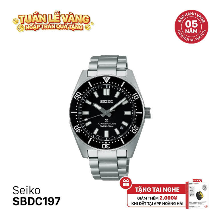 Đồng hồ cơ Seiko Prospex Diver Scuba SBDC197 - Nhận Order