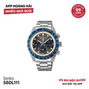Đồng hồ năng lượng mặt trời Seiko Prospex Speedtimer SBDL111