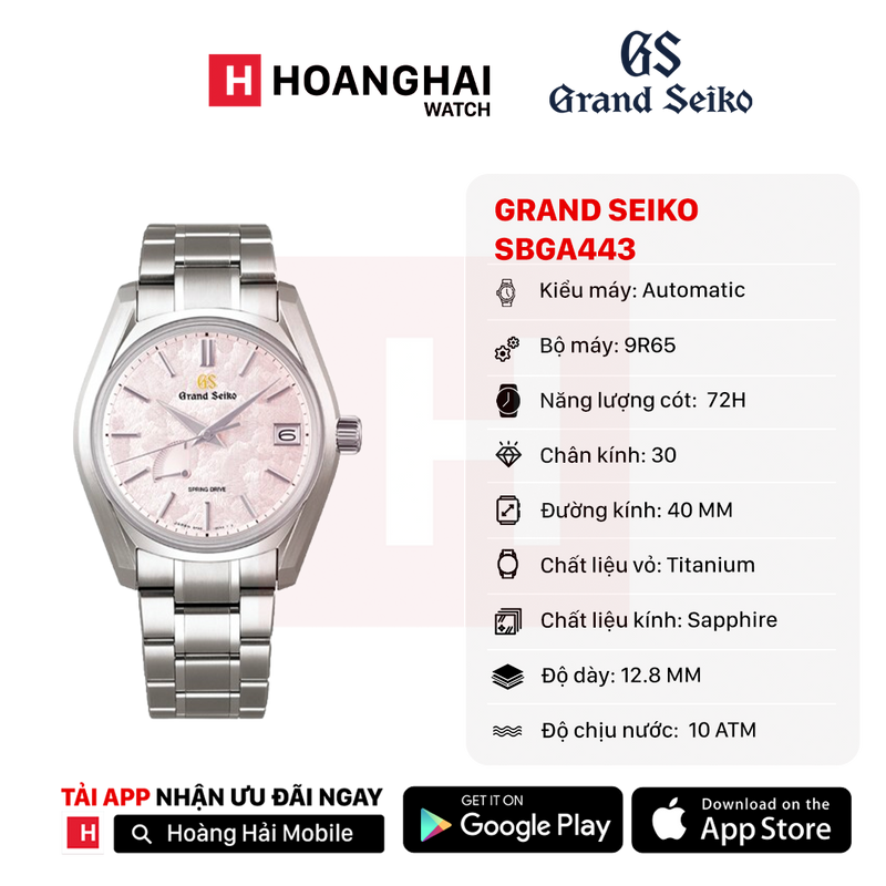 Đồng hồ cơ Grand Seiko SBGA443 (Nhận Order)