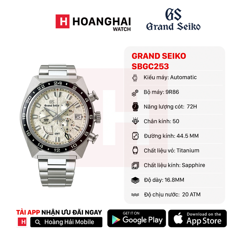 Đồng hồ cơ Grand Seiko SBGC253 (Nhận Order)