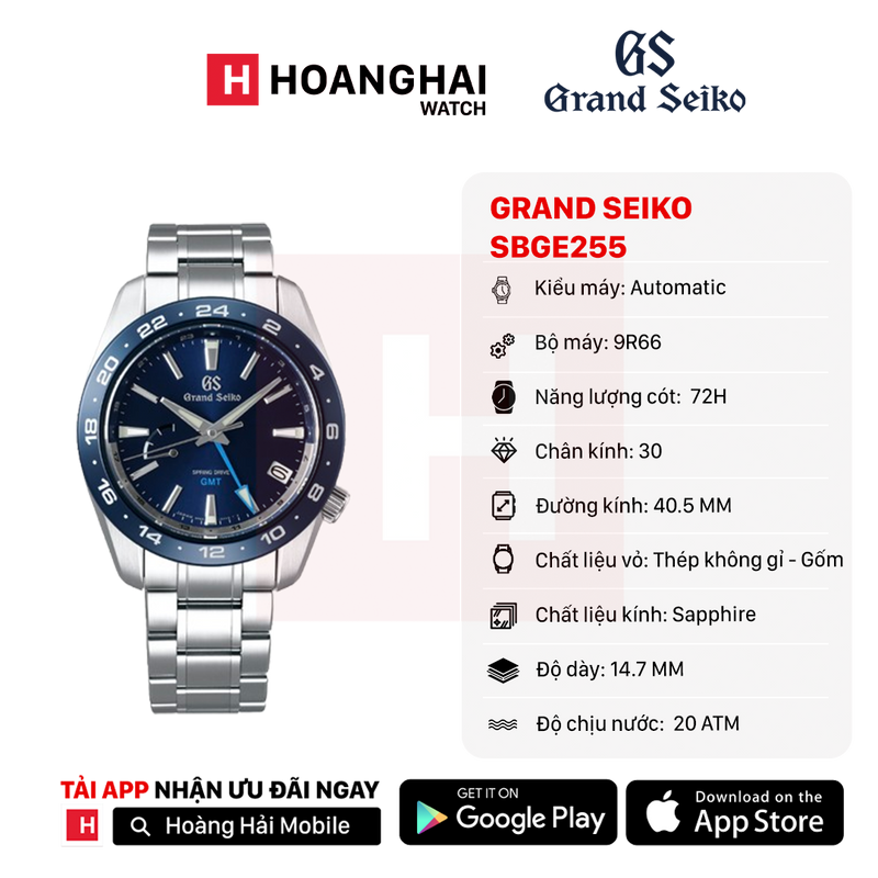 Đồng hồ cơ Grand Seiko SBGE255 (Nhận Order)