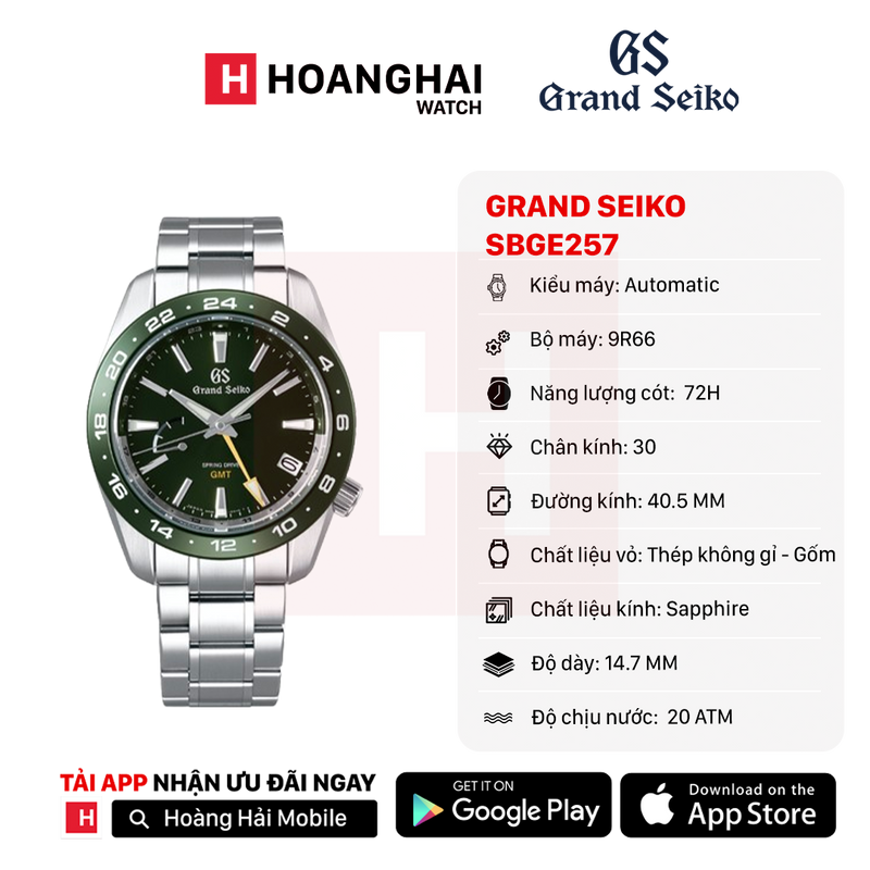 Đồng hồ cơ Grand Seiko SBGE257 (Nhận Order)