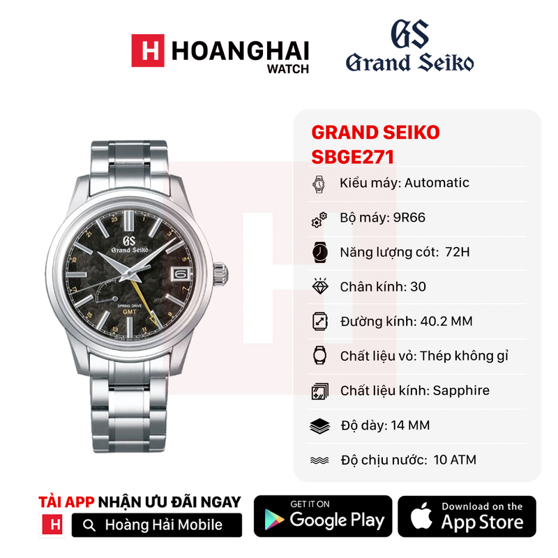 Đồng hồ cơ Grand Seiko SBGE271 (Nhận Order)