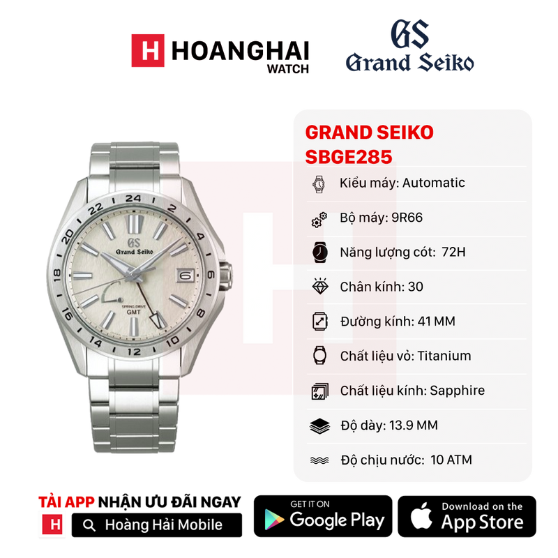 Đồng hồ cơ Grand Seiko SBGE285 (Nhận Order)