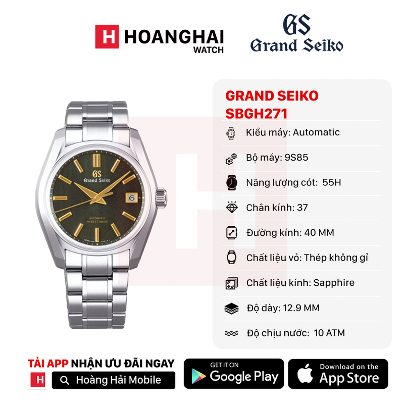 Đồng hồ cơ Grand Seiko SBGH271 (Nhận Order)