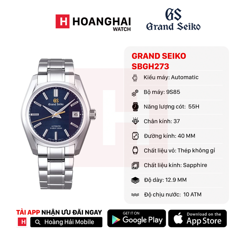 Đồng hồ cơ Grand Seiko SBGH273 (Nhận Order)