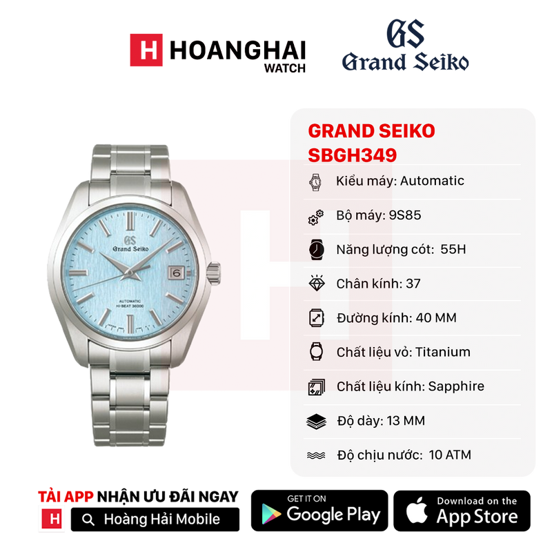 Đồng hồ cơ Grand Seiko SBGH349 (Nhận Order)