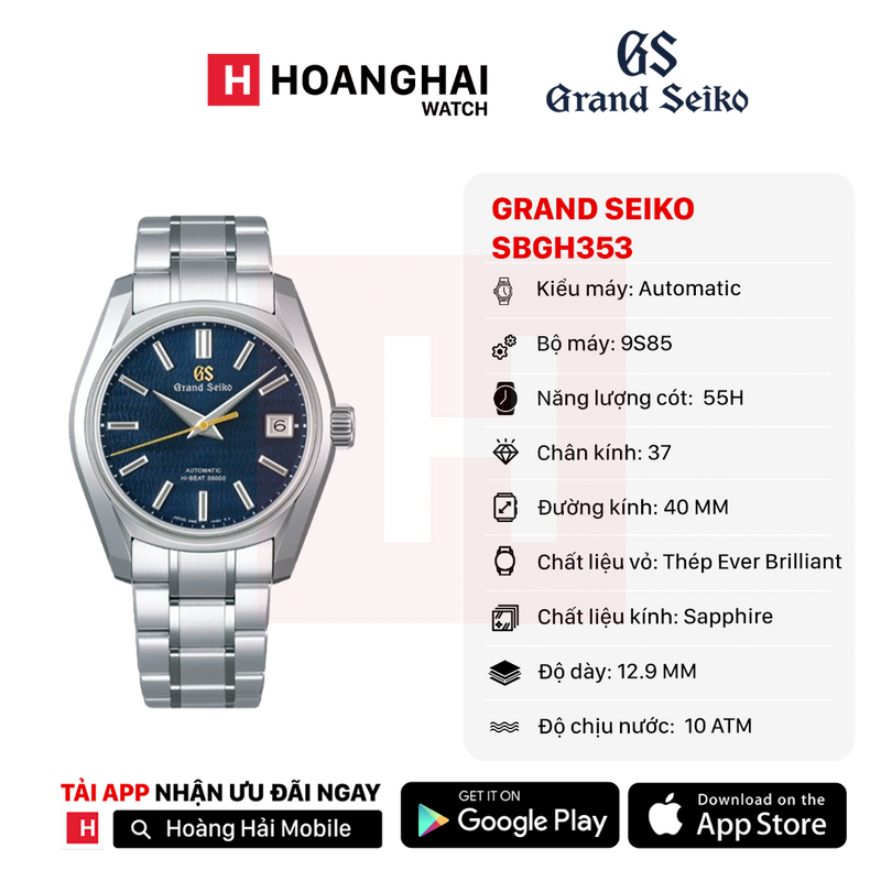 Đồng hồ cơ Grand Seiko SBGH353 (Nhận Order)