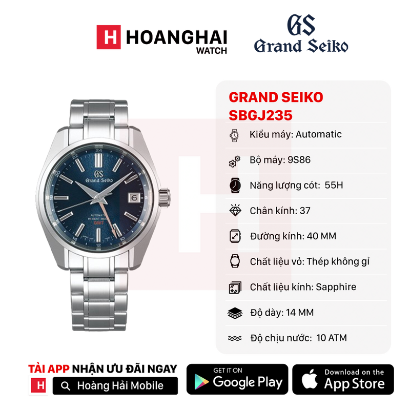 Đồng hồ cơ Grand Seiko SBGJ235 (Nhận Order)