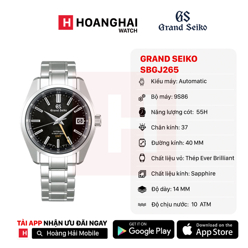 Đồng hồ cơ Grand Seiko SBGJ265 (Nhận Order)