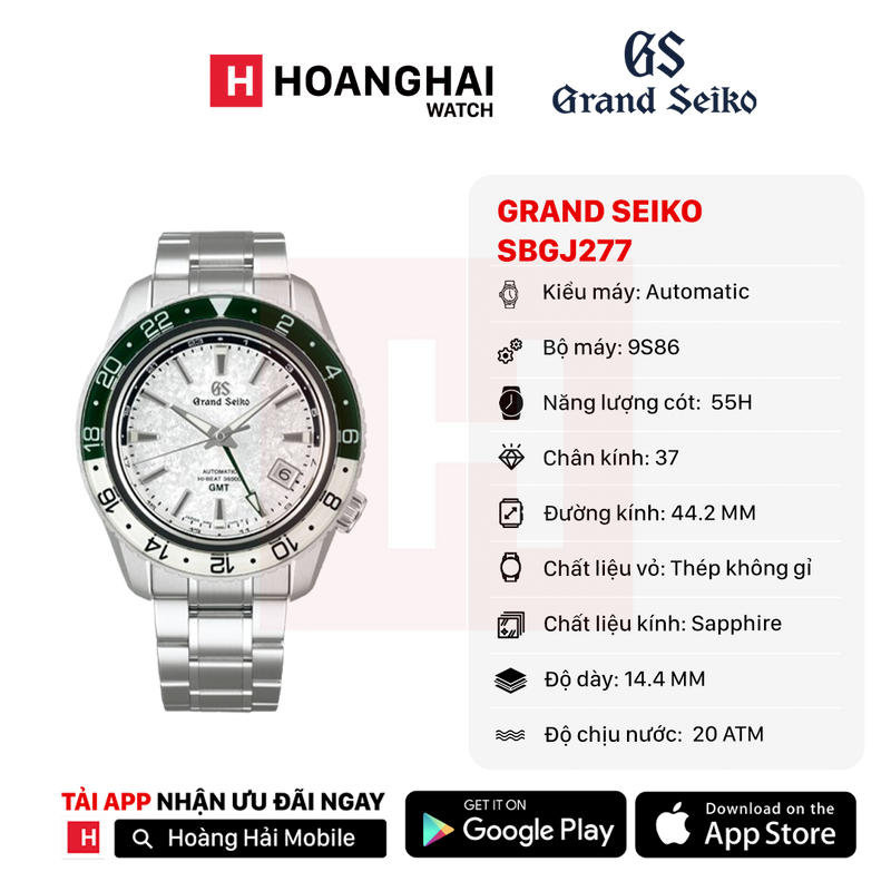 Đồng hồ cơ Grand Seiko SBGJ277 (Nhận Order)