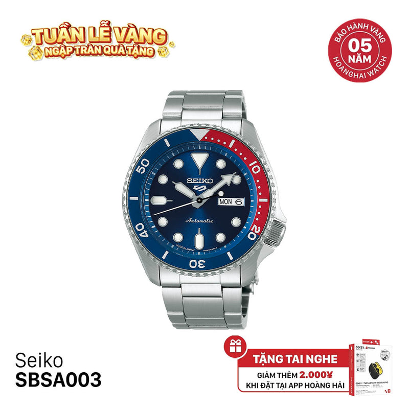 Đồng hồ cơ Seiko 5 Sport SKX series SBSA003 - Nhận Order