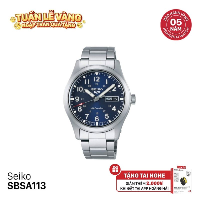 Đồng hồ cơ Seiko Field series SBSA113
