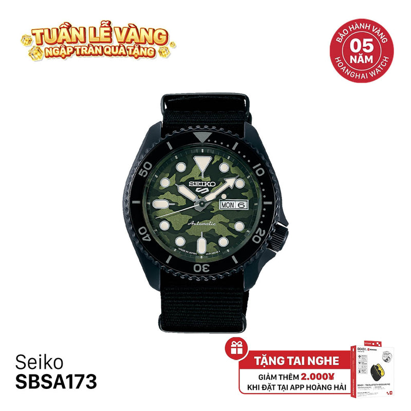 Đồng hồ cơ Seiko 5 Sport SKX series SBSA173 - Nhận Order