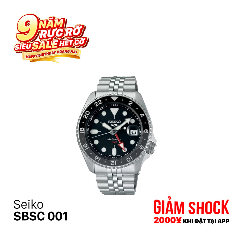 Đồng hồ cơ Seiko 5 SBSC001