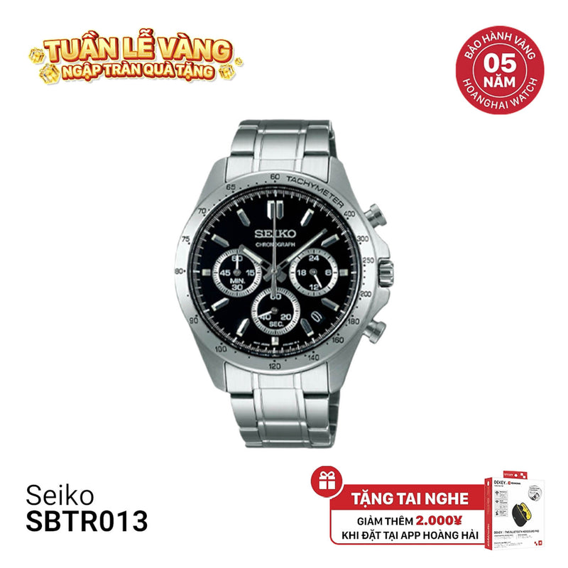 Đồng hồ pin Seiko Chonograph SBTR013