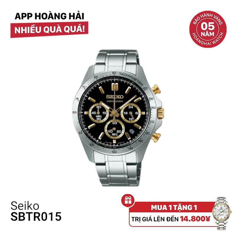 Đồng hồ pin Seiko Chronograph SBTR015