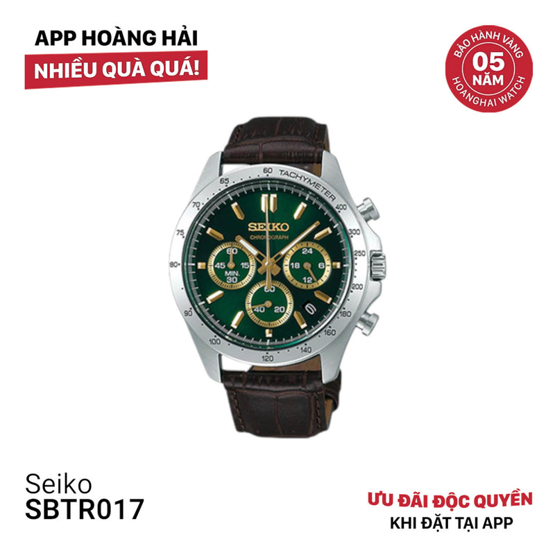 Đồng hồ pin Seiko Chronograph SBTR017 - Nhận Order