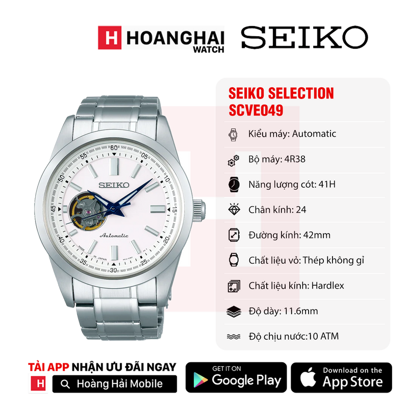 Đồng hồ cơ Seiko SCVE049