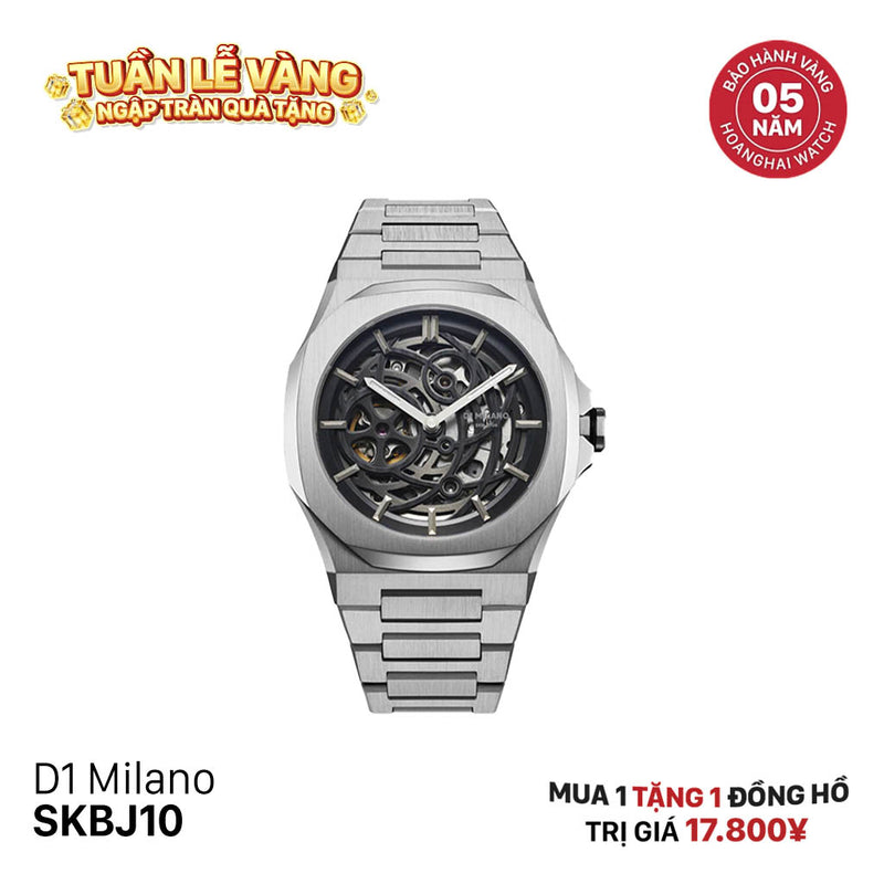 Đồng hồ cơ D1 MILANO Skeleton SKBJ10 - Nhận Order 3-5 ngày