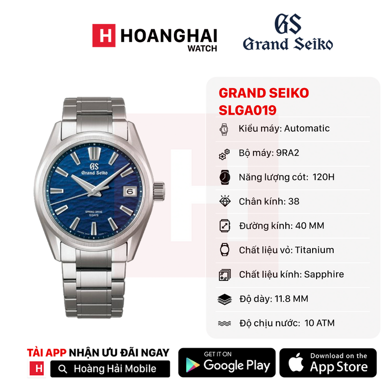 Đồng hồ cơ Grand Seiko SLGA019 (Nhận Order)