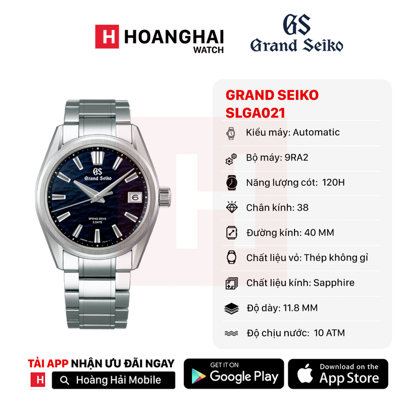 Đồng hồ cơ Grand Seiko SLGA021 (Nhận Order)