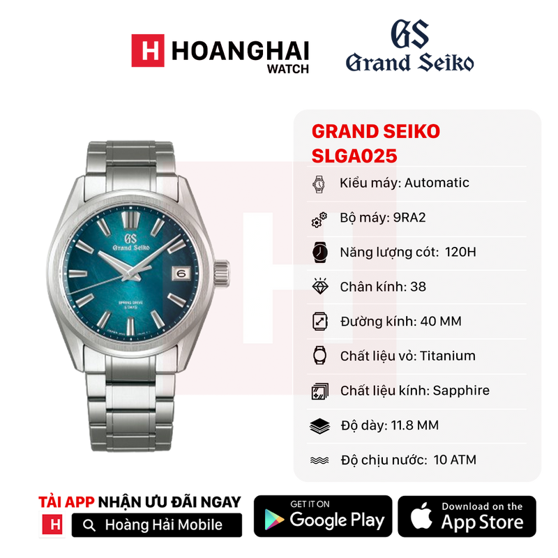 Đồng hồ cơ Grand Seiko SLGA025 (Nhận Order)