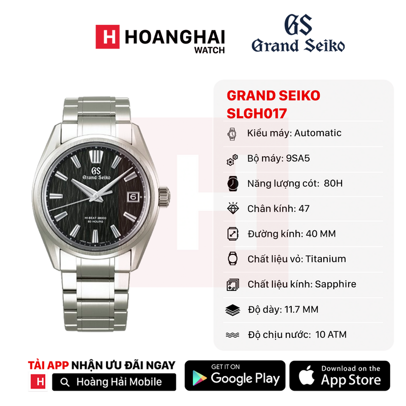 Đồng hồ cơ Grand Seiko SLGH017 (Nhận Order)