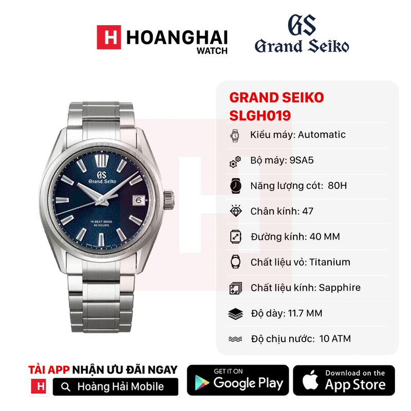 Đồng hồ cơ Grand Seiko SLGH019 (Nhận Order)