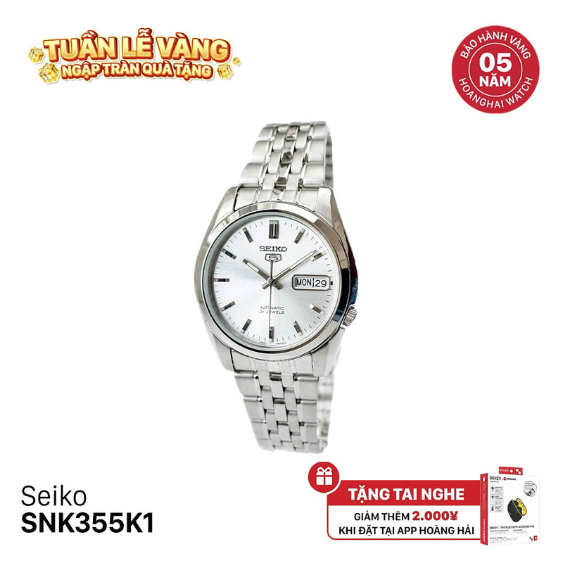 Đồng hồ cơ Seiko 5 SNK355K1