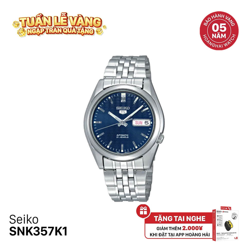 Đồng hồ cơ Seiko 5 SNK357K1