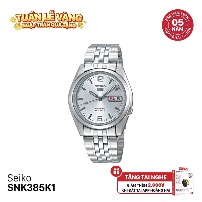 Đồng hồ cơ Seiko 5 SNK385K1
