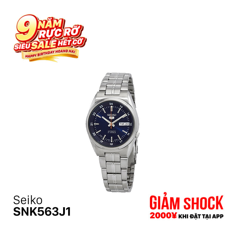 Đồng hồ cơ Seiko 5 SNK563J1 (Nhận Order)