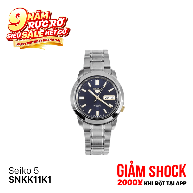 Đồng hồ cơ Seiko 5 SNKK11K1 (Nhận Order)