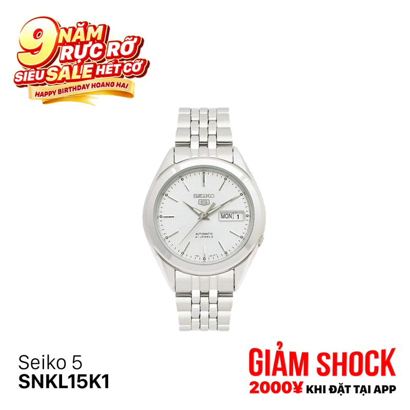 Đồng hồ Seiko 5 SNKL15K1 (Nhận Order)