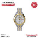 Đồng hồ năng lượng mặt trời Seiko 5 SNKL24K1