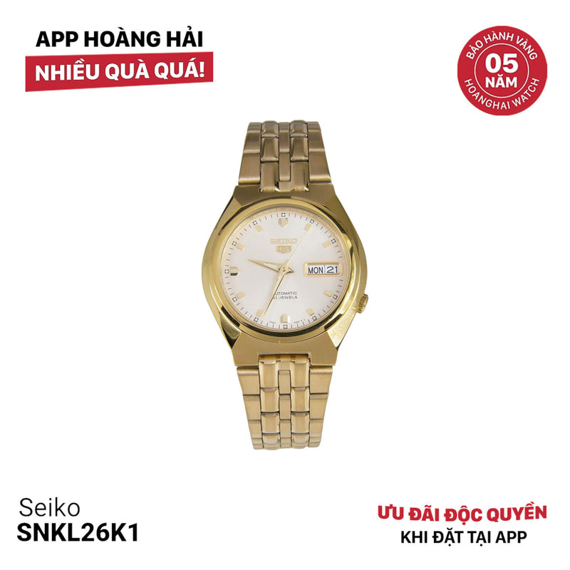 Đồng hồ năng lượng mặt trời Seiko 5 SNKL26K1