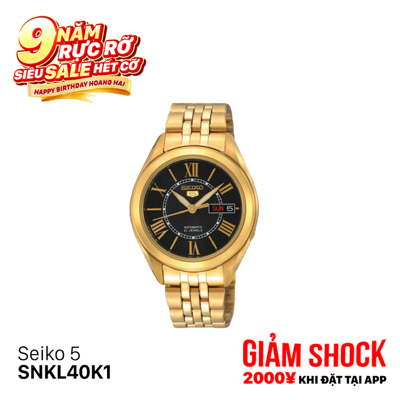 Đồng hồ cơ Seiko 5 SNKL40K1