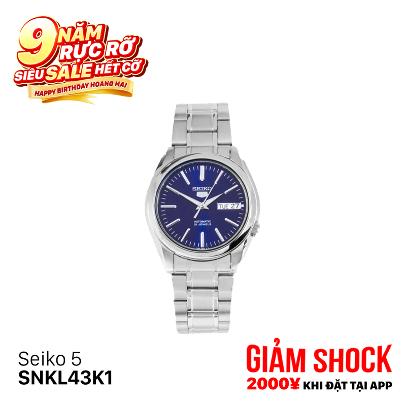 Đồng hồ cơ Seiko 5 SNKL43K1