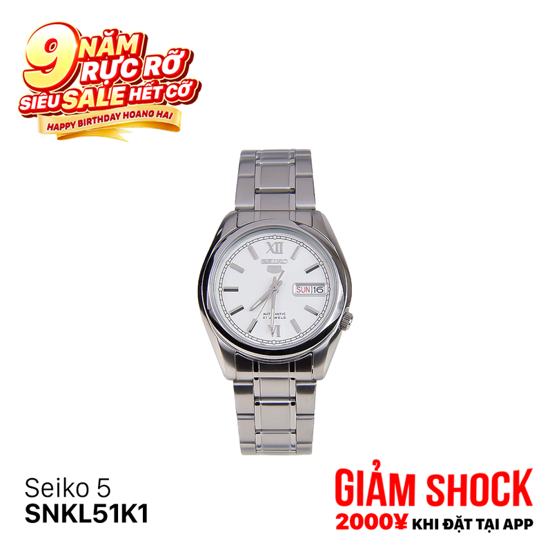 Đồng hồ cơ Seiko 5 SNKL51K1 (Nhận Order)