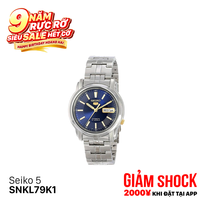 Đồng hồ cơ Seiko 5 SNKL79K1 (Nhận Order)