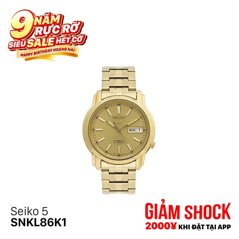 Đồng hồ cơ Seiko 5 SNKL86K1 (Nhận Order)